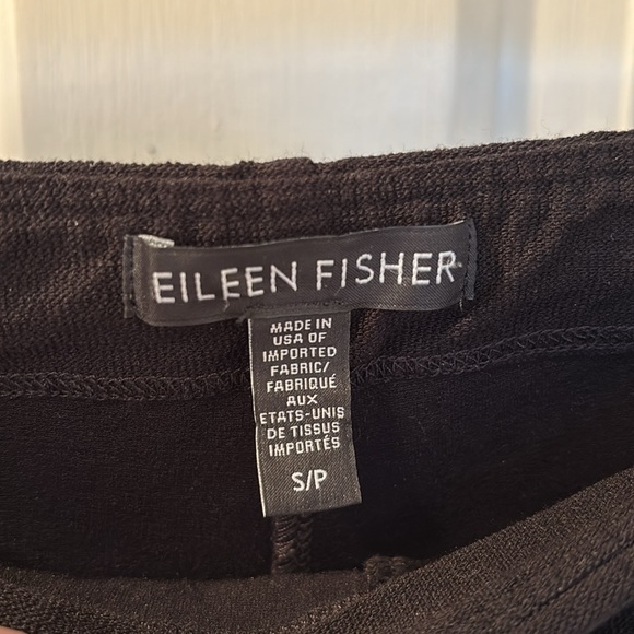 Eileen Fisher Black Wide-Leg Pants - Picture 3 of 6